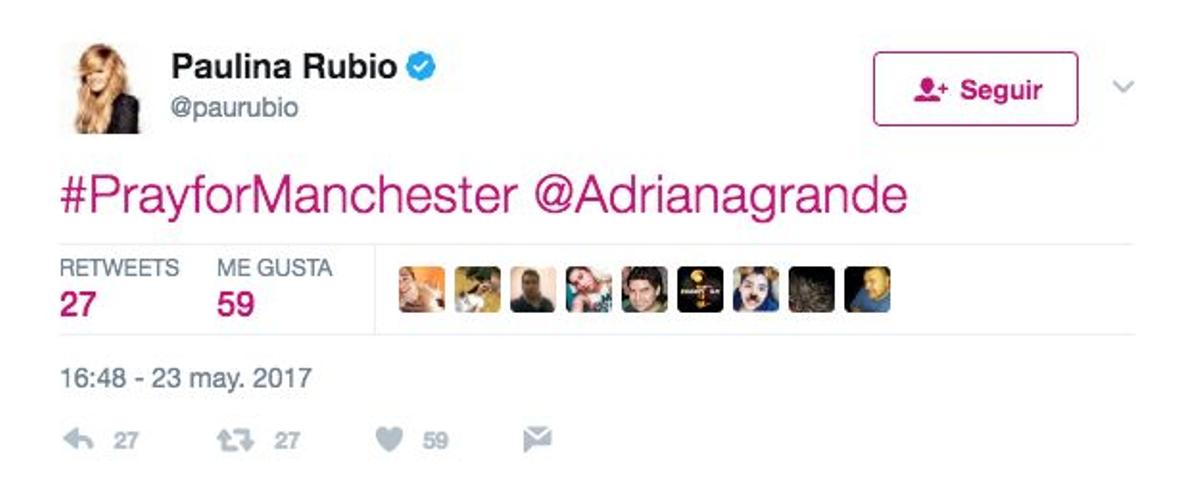 Paulina Rubio Adriana Grande
