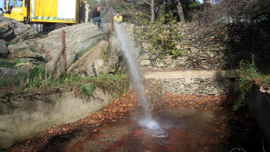 VÍDEO | Aboquen aigua regenerada en una bassa de cap de Creus &quot;crucial&quot; per a la reproducció d&#039;amfibis