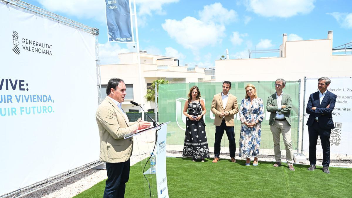 Pérez Llorca, en una presentación del Plan Vive.