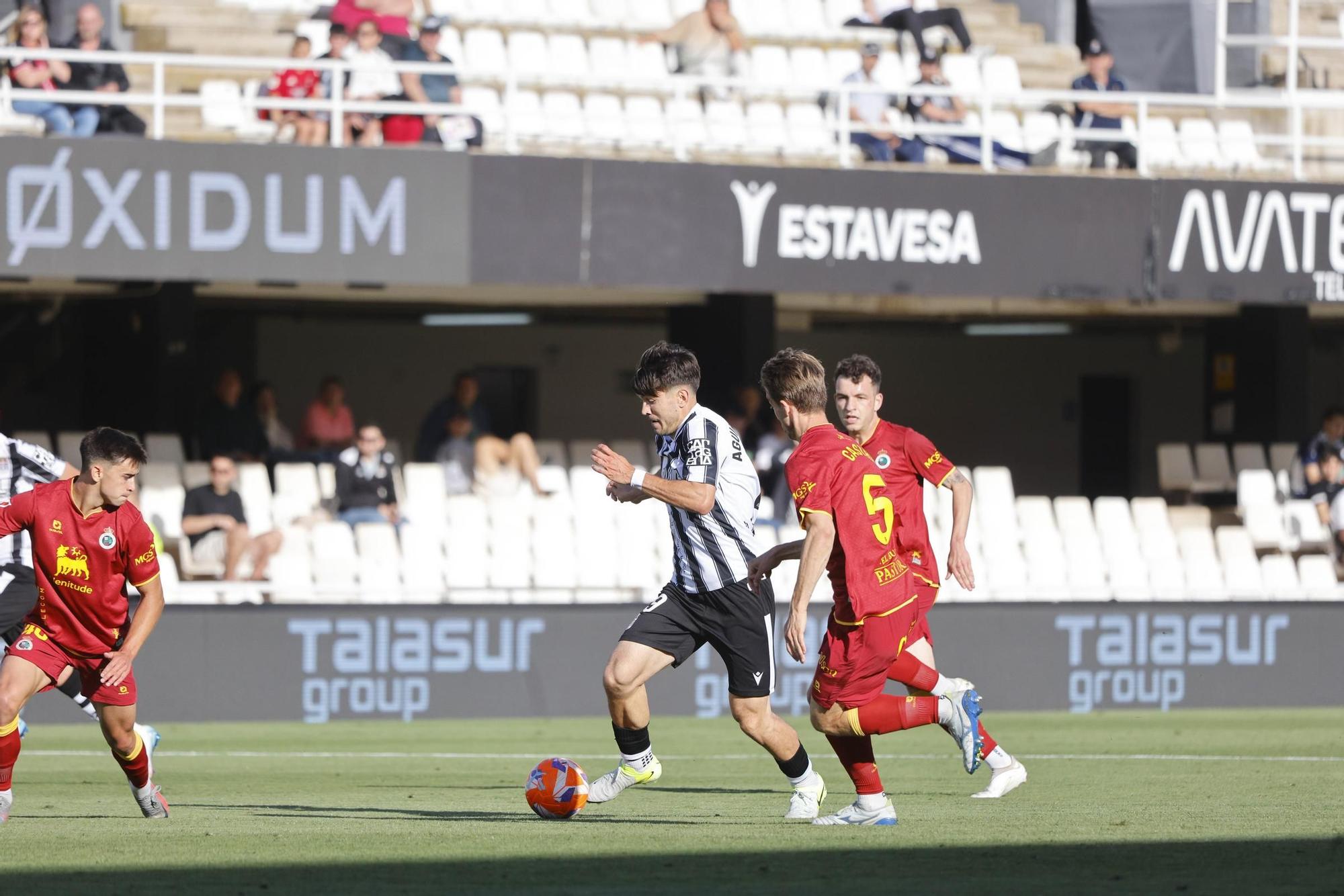 La victoria del FC Cartagena ante el Racing, en imágenes