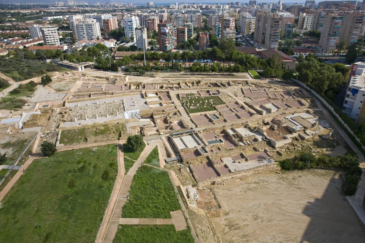 El yacimiento de Lucentum, en el Tossal de Manises de Alicante