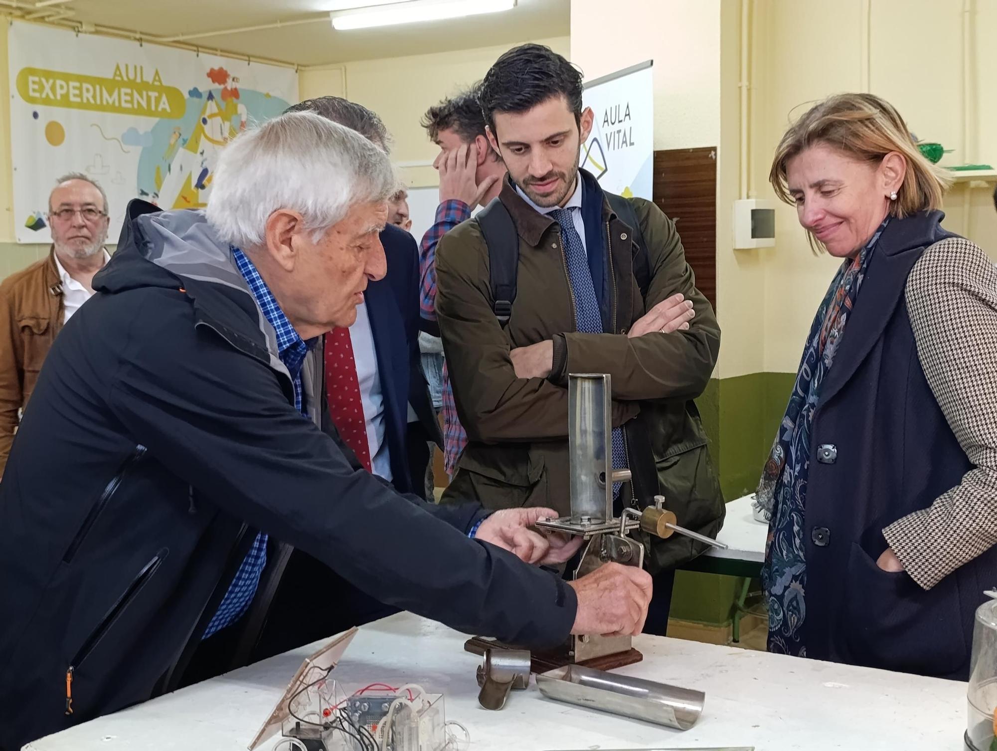 El insituto César Rodríguez inaugura un aula para la sostenibilidad