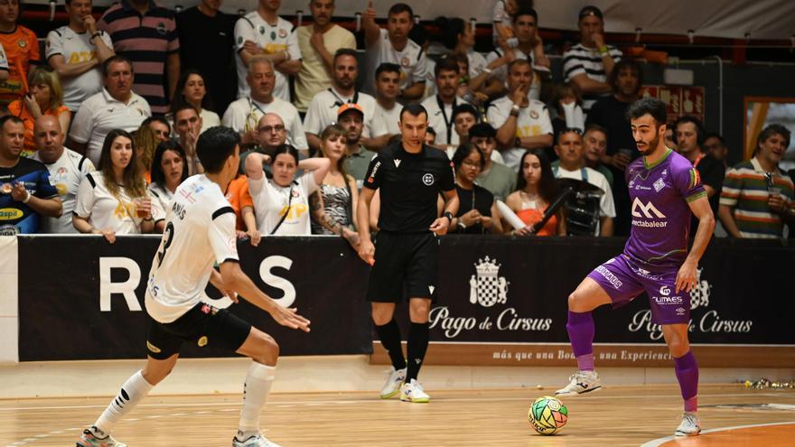 El Palma Futsal se medirá al Jaén en el play-off tras perder en Navarra