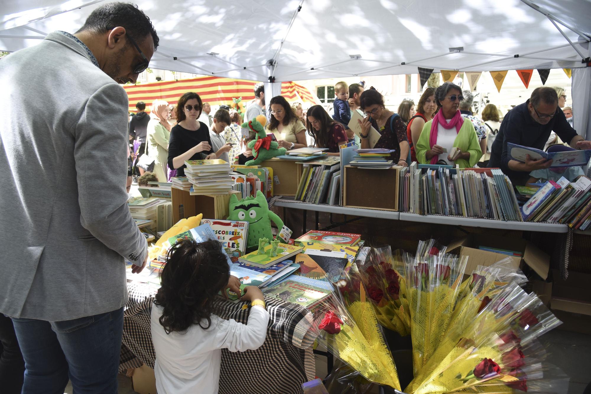 La diada de Sant Jordi 2023, a Manresa