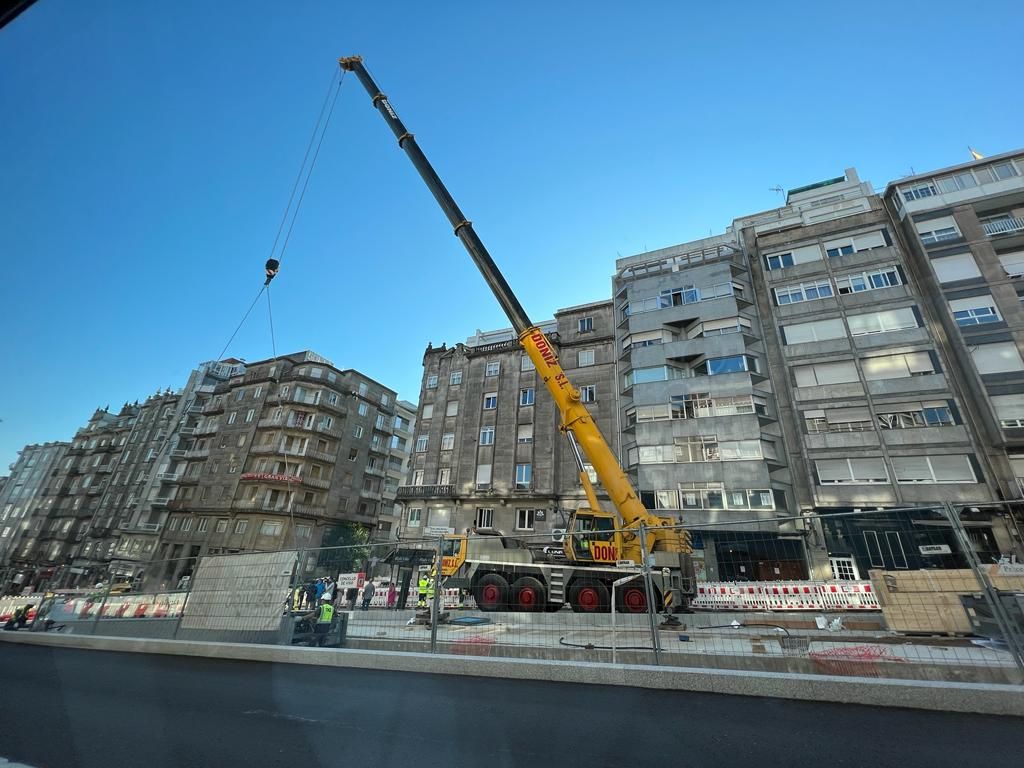 Las nuevas rampas ya asoman en Gran Vía