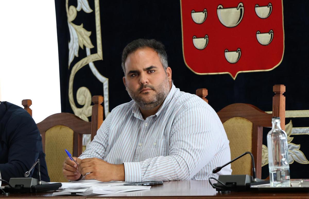 Samuel Martín, consejero de Medio Ambiente y Reserva de la Biosfera del Cabildo de Lanzarote.
