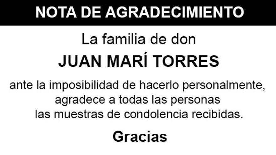 Nota Juan Marí Torres