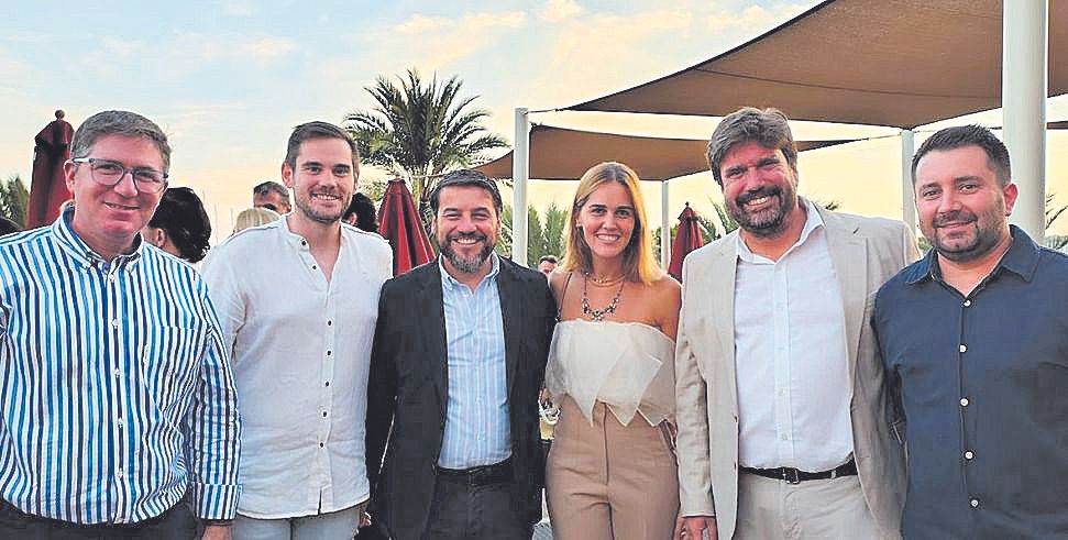 Guillem, Albert, Xavi, Lourdes, Fernando y Llorenç.