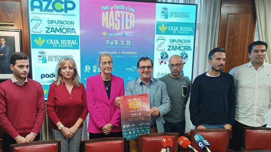 Zamora celebra una vez más el Campeonato Pádel Máster de Castilla y León
