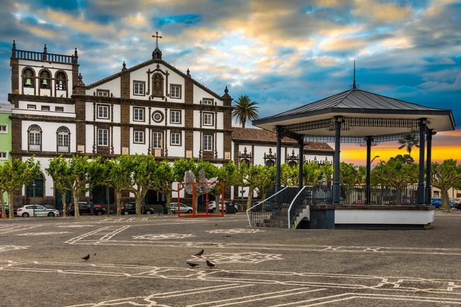 Azores iglesia de San José, en isla de San Miguel