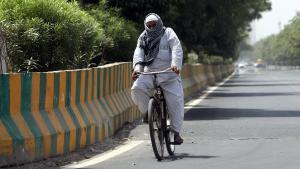 Ola de calor en el norte de la India mientras Nueva Delhi alcanza la temperatura más alta jamás registrada.