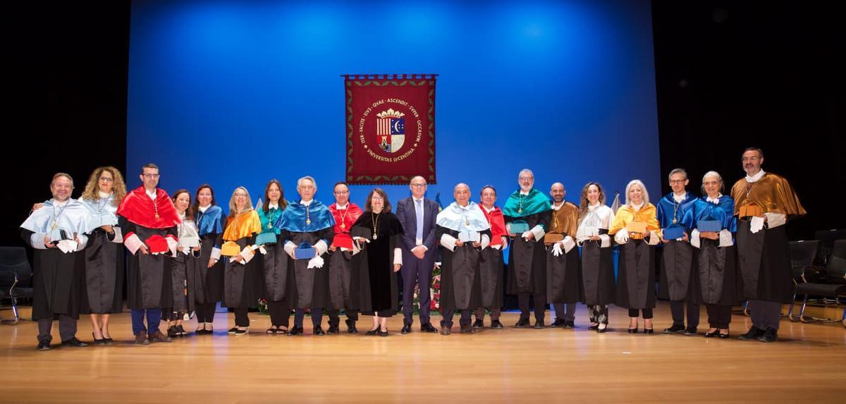 Clausura de curso en la Universidad de Alicante