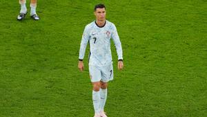 Cristiano Ronaldo, durante la Eurocopa