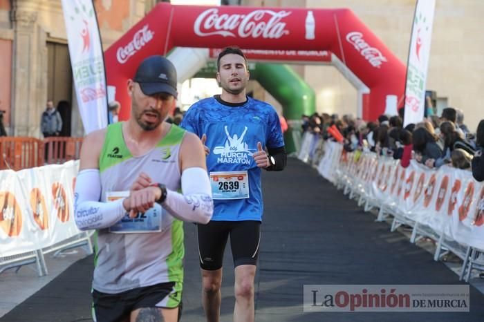 Maratón de Murcia: llegadas (I)