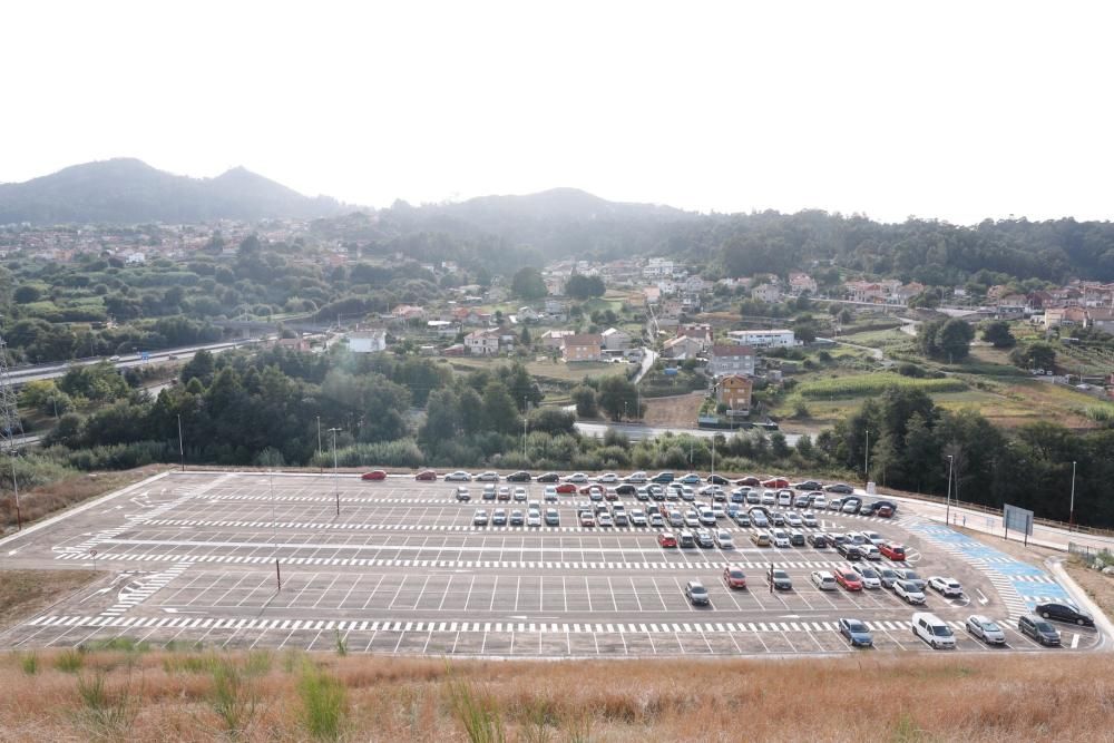 Inaugurado el parking municipal del Cunqueiro