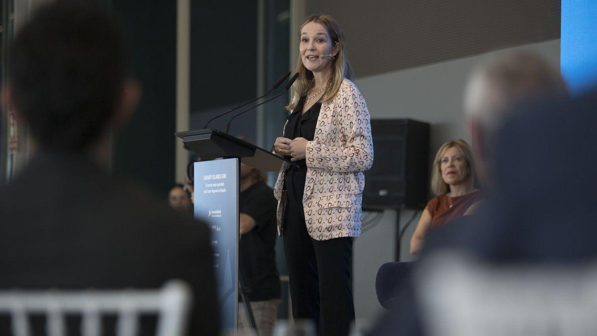 Pilar Moreno, directora del área de Invertir en Canarias de PROEXCA.