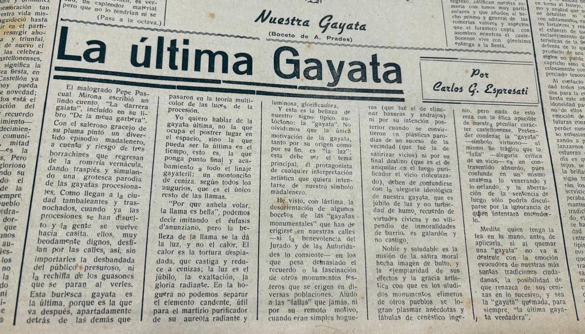 Article de Carlos garcia Expresati, a Mediterráneo.