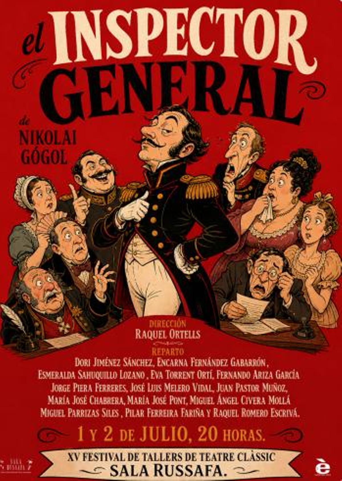 Cartel de 'Inspector General'