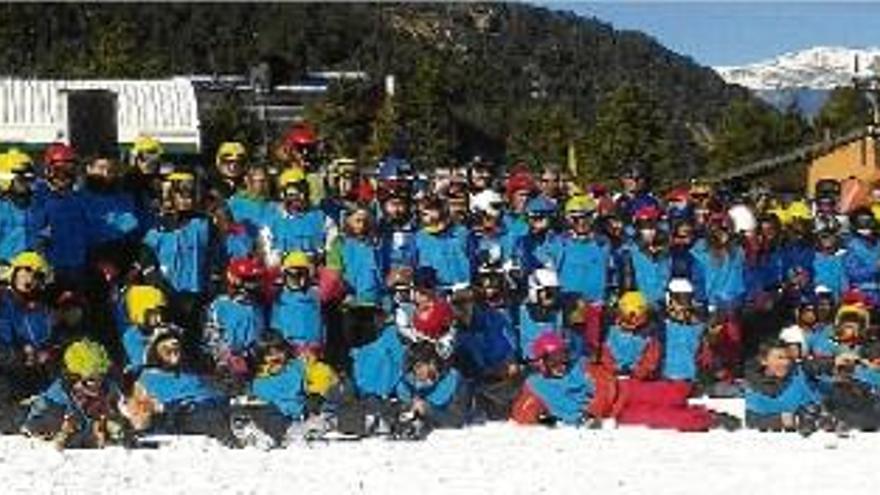 Escoles del Berguedà celebren la setmana blanca a l&#039;estació de Masella