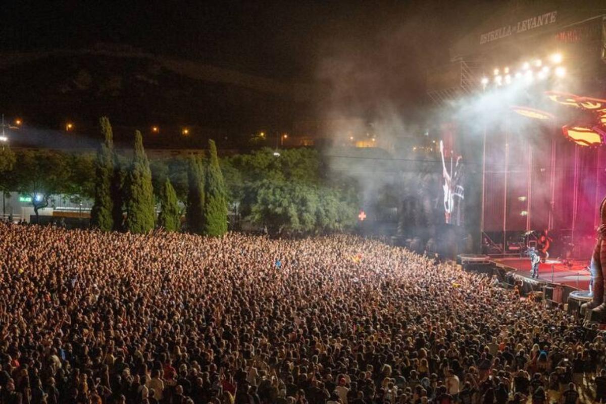 Un concierto del Rock Imperium Festival.