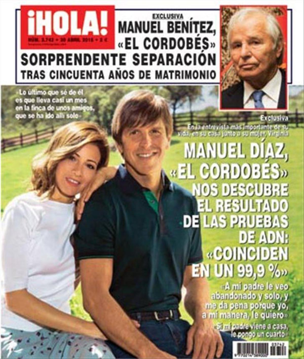 Manuel Benítez 'El Cordobés' se separa de Martina Fraysse