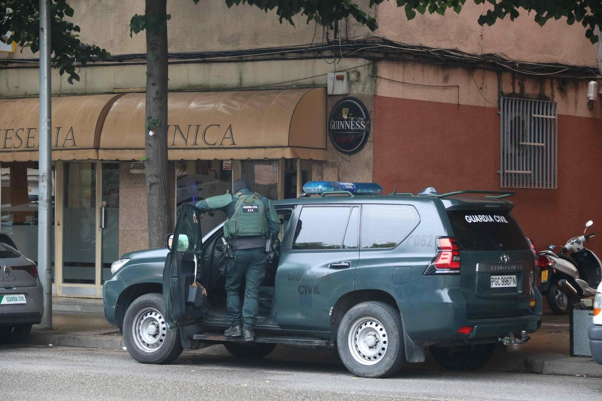 Almenys un detingut a Salt en un operatiu de la Guàrdia Civil contra el gihadisme