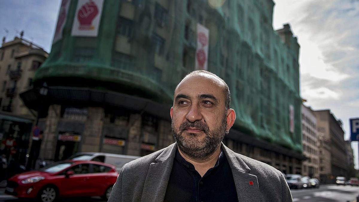 Javier Pacheco, secretari general de CCOO de Catalunya. | JORDI COTRINA