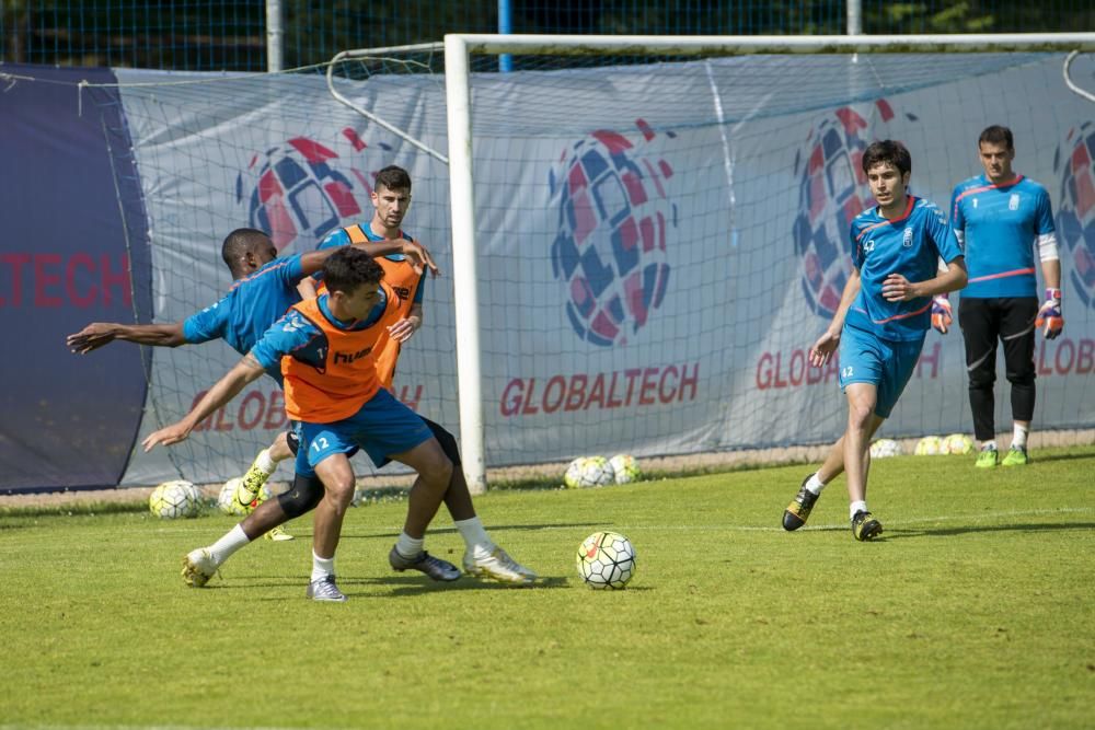 Entrenamiento del Real Oviedo