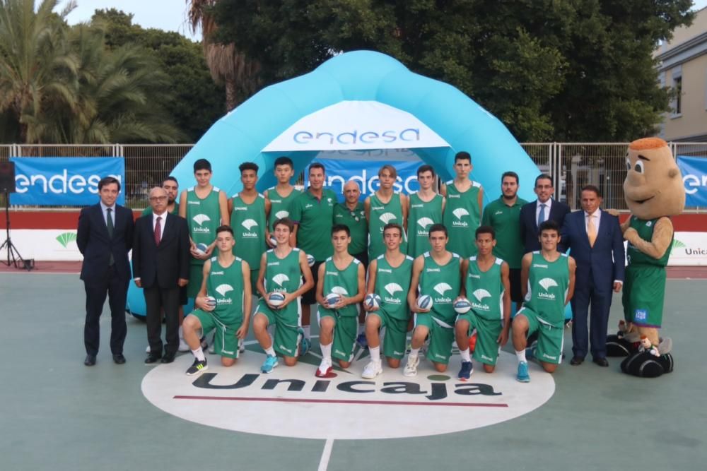 El Unicaja presenta a sus categorías inferiores