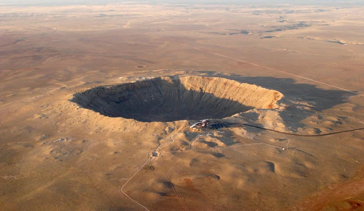 El cráter Barringer, Estados Unidos