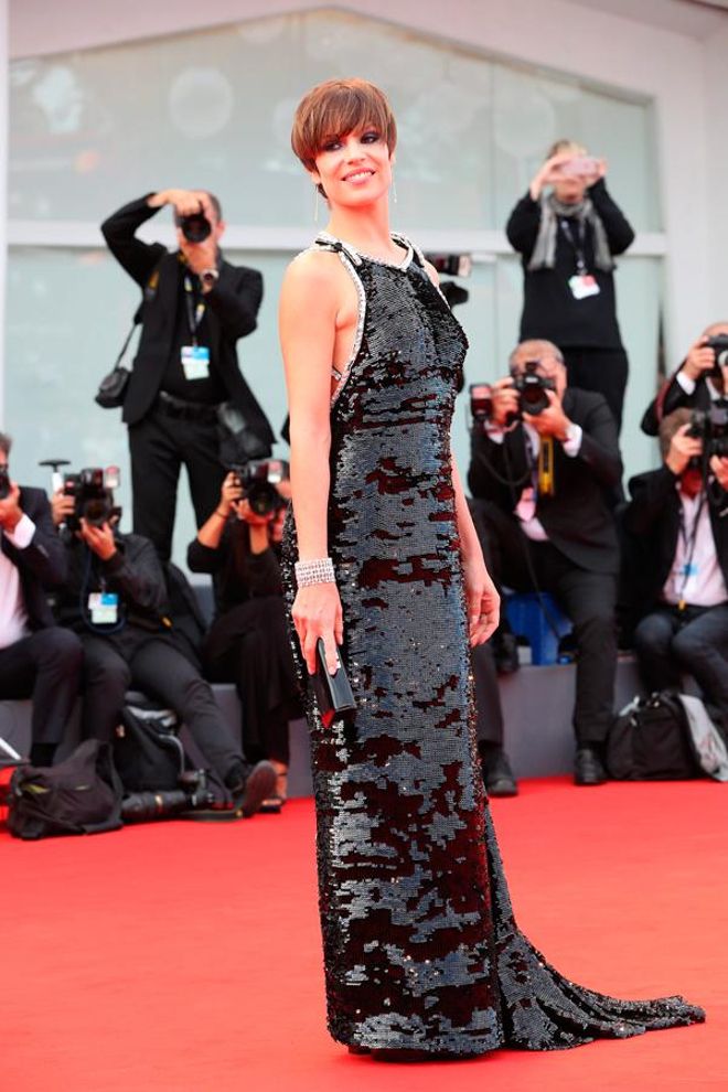 Alfombra roja del Festival de Venecia 2017, día 6: Micaela Ramazzoti