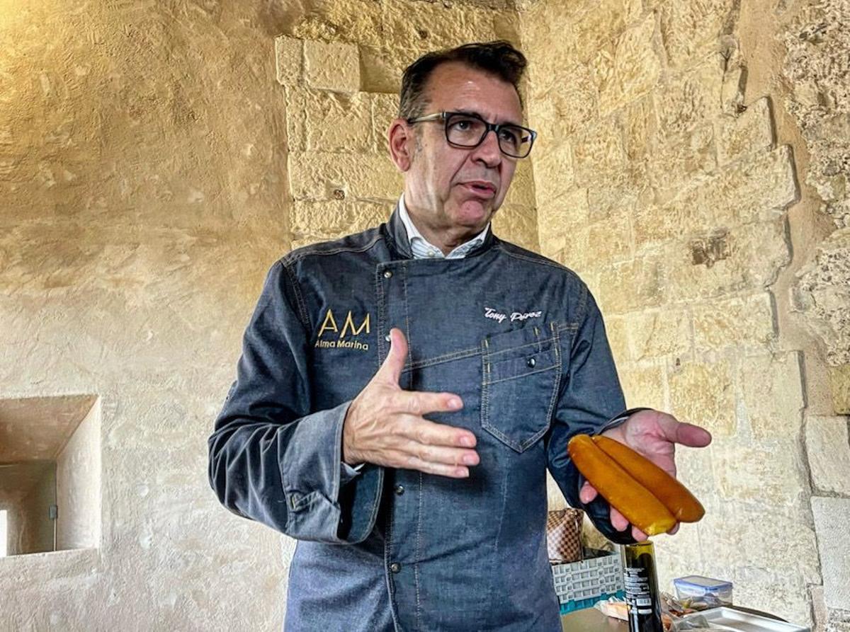 Tony Pérez, productor de semisalazones y salazones, creador de Alma Marina