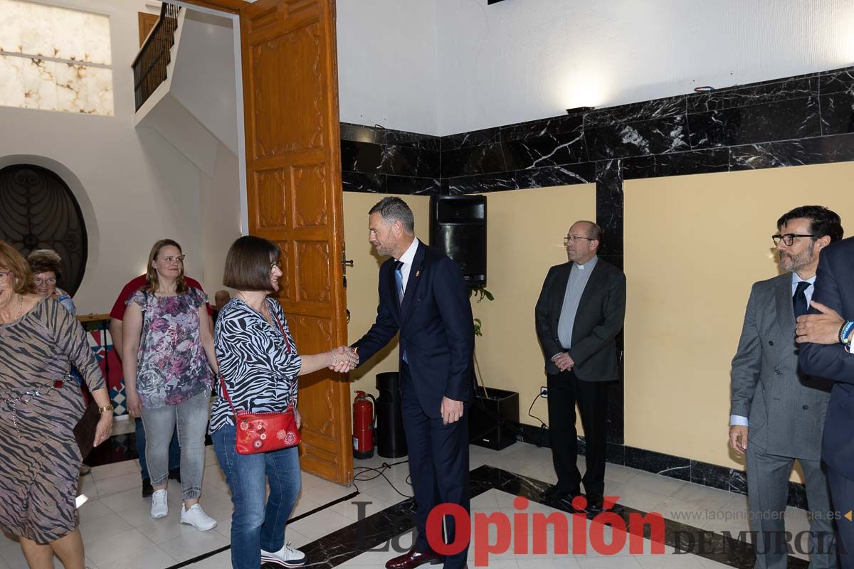 Recepción en Caravaca a la ciudad hermana de Obertshausen