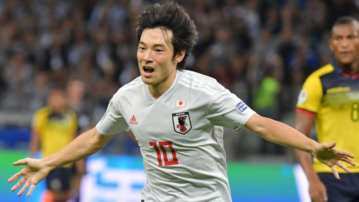 Nakajima en la recién participación en la Copa América