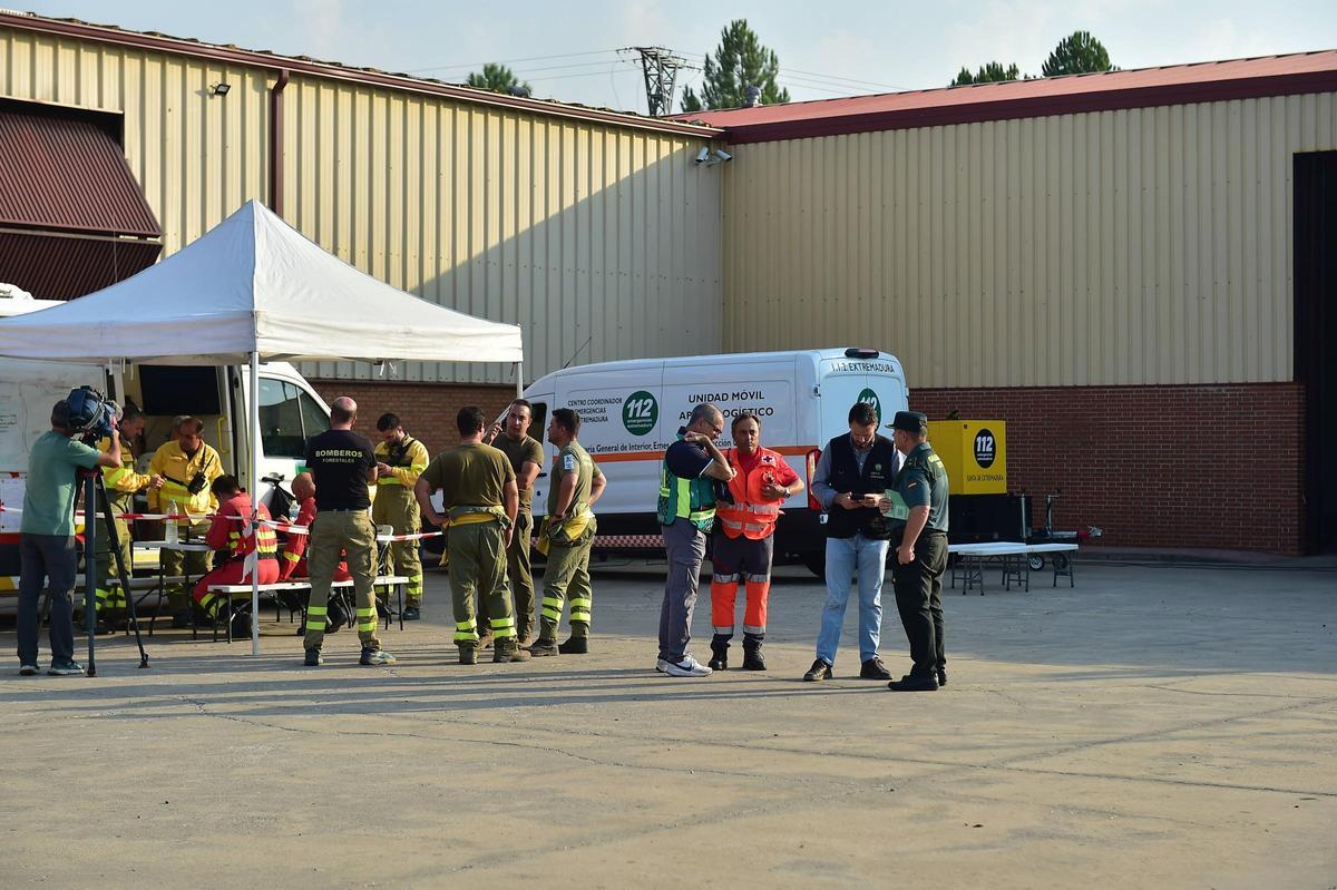 Galería | Las imágenes del incendio de Las Hurdes este miércoles