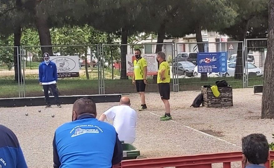 Parets acoge el Campeonato de Catalunya de dobletes de Petanca