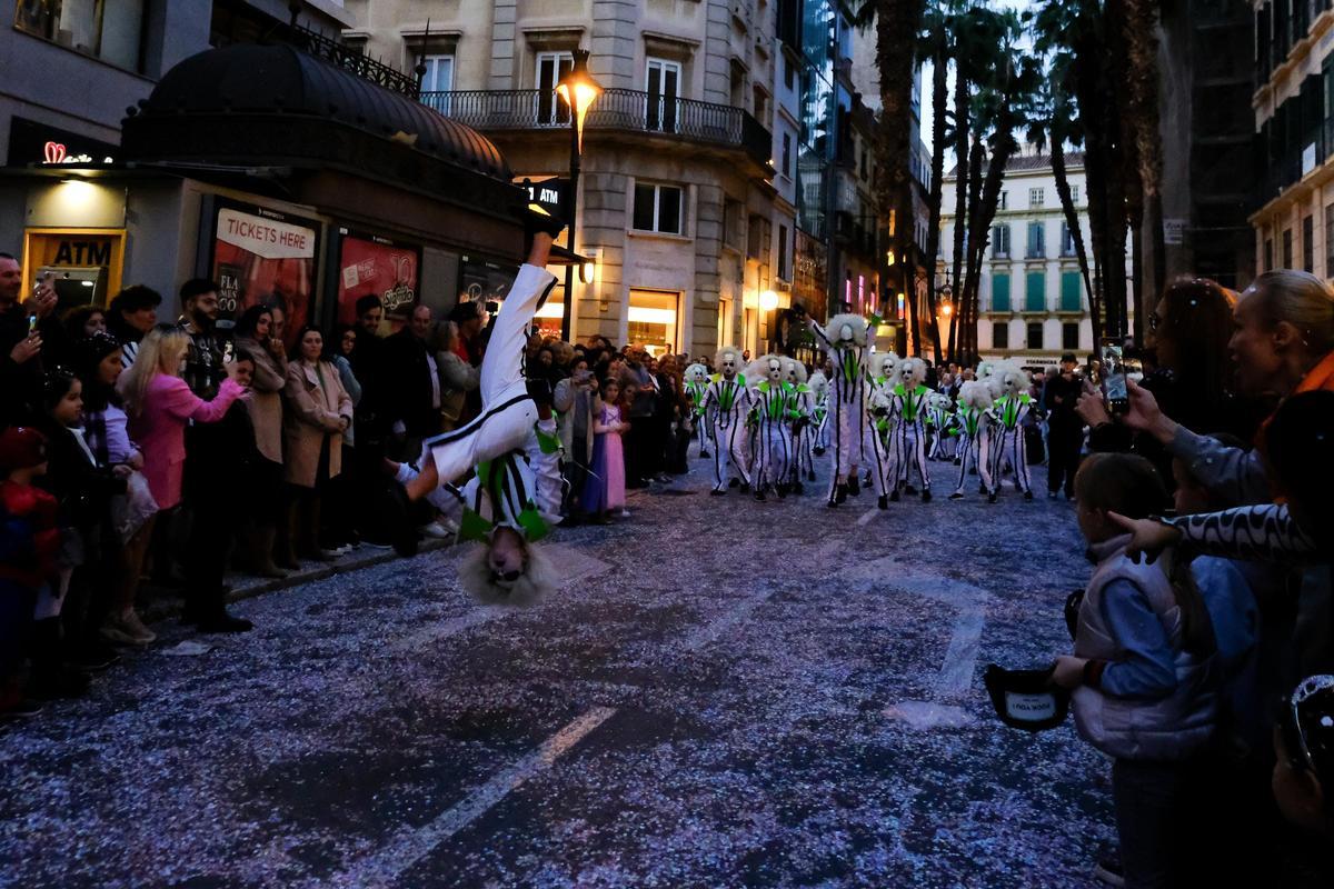 El desfile del Carnaval de Málaga de 2024, en imágenes