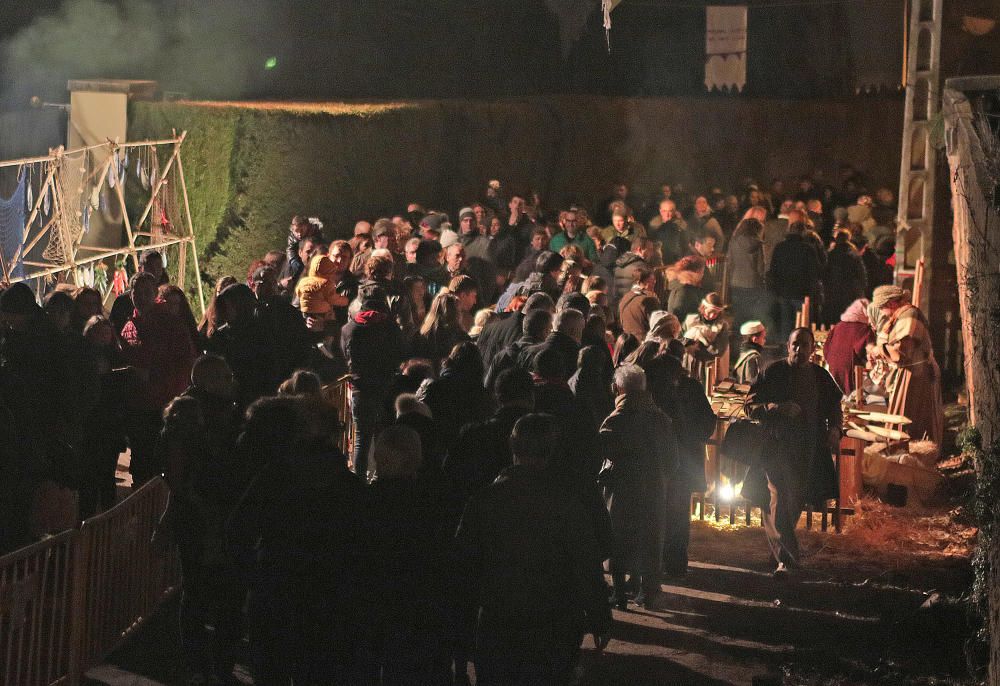 El pessebre del Pont Llarg, en fotos