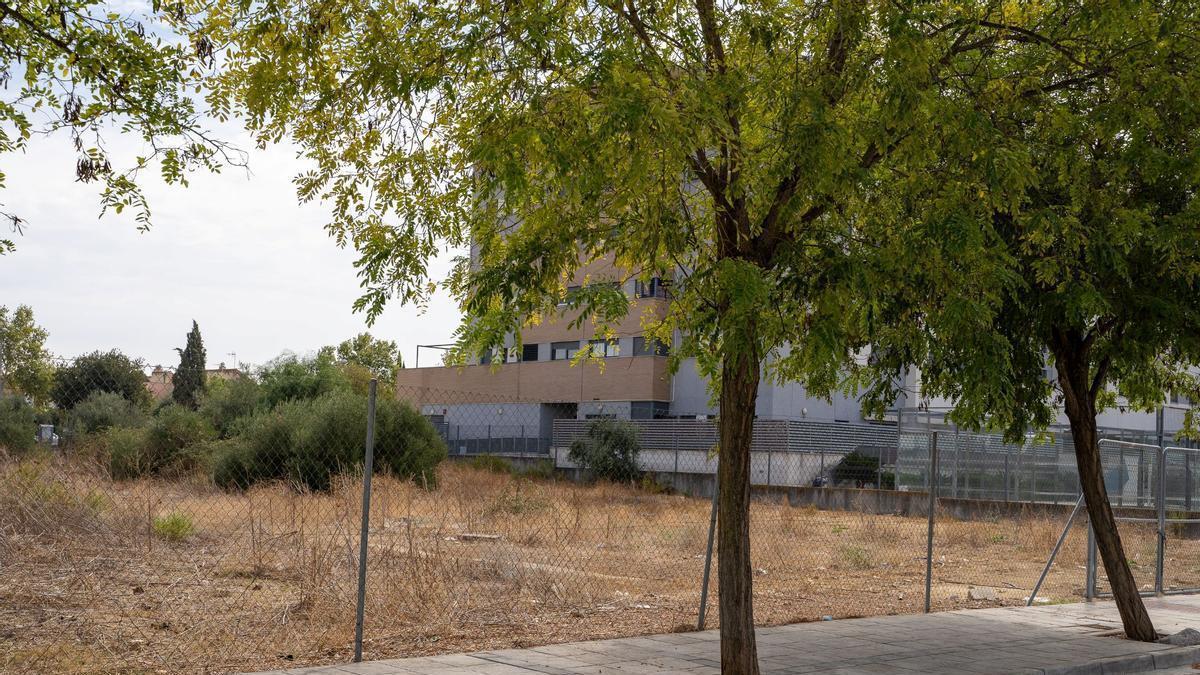 Solar de Mairena del Aljarafe donde se constuirán VPO.