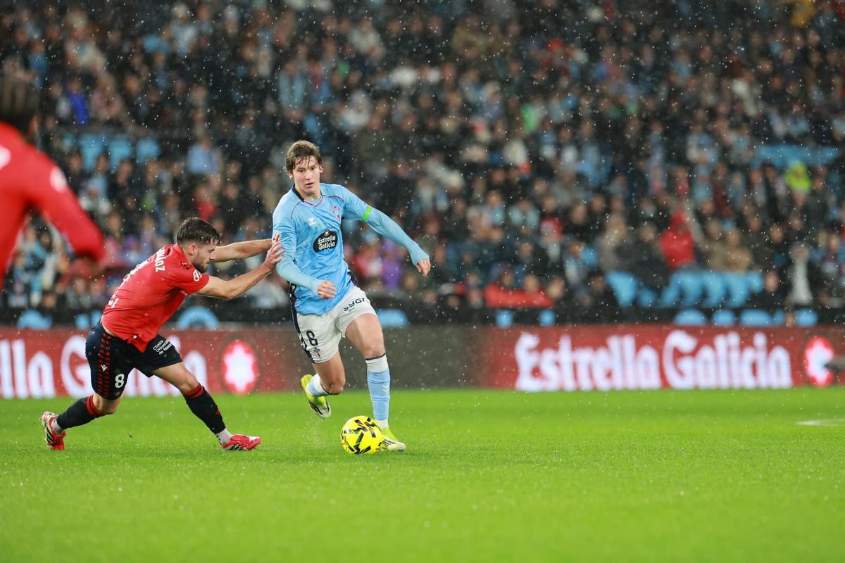 El Celta - Osasuna de la jornada 23 de LaLiga, en imágenes