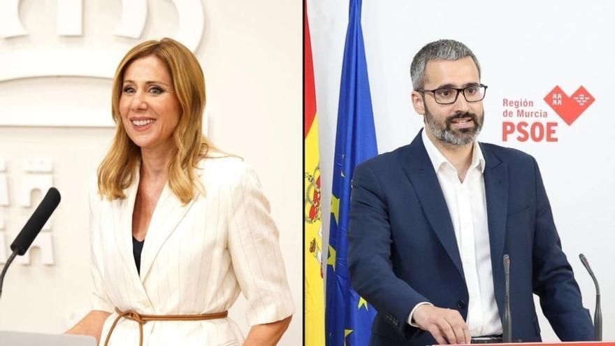 "Aquí el único asimétrico es Lucas", la portavoz regional Marisa López Aragón carga contra el delegado del Gobierno