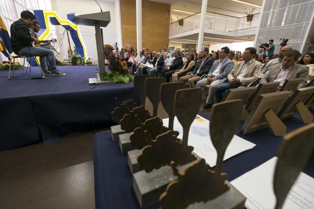 Entrega de premios a los mejores quesos y vinos de Gran Canaria