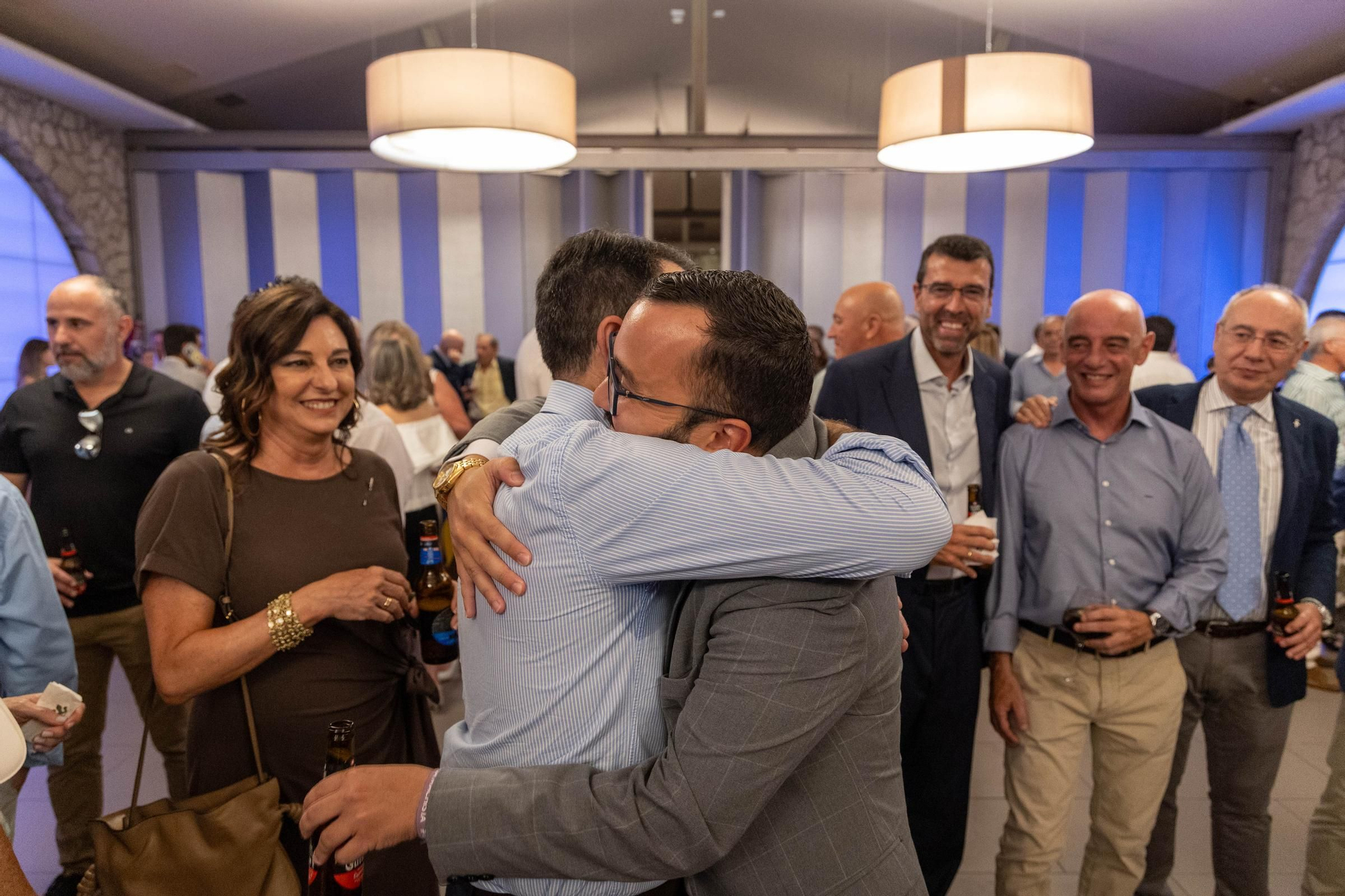Comida de despedida al Coronel de la Guardia Civil de la Comandancia de Alicante, José Hernández Mosquera