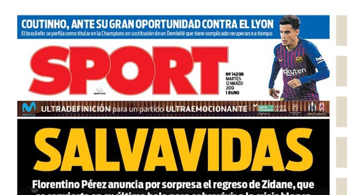 Esta es la portada de hoy