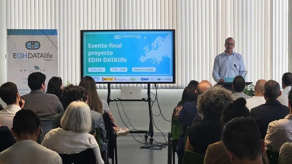 Presentación de DATAlife en el Biopolo da Sionlla.