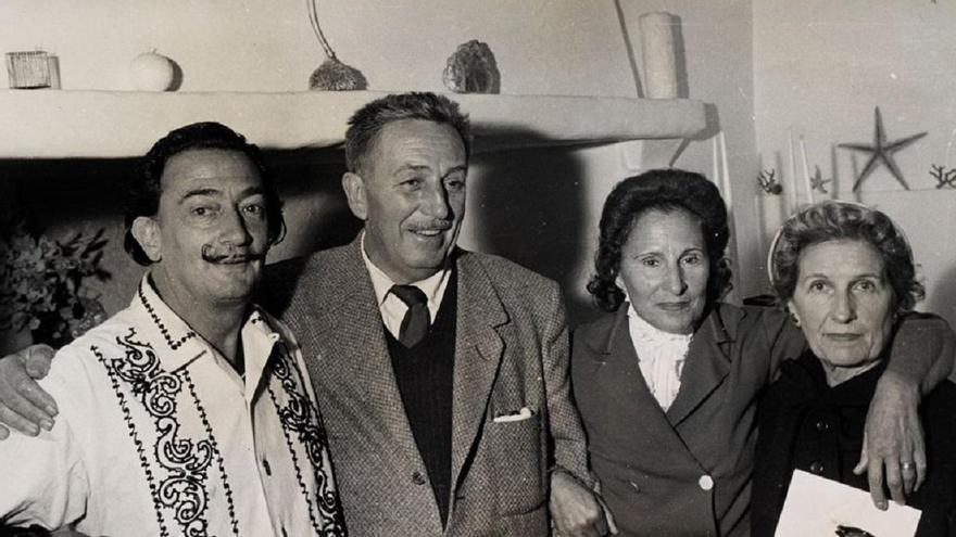 Quan Disney va anar a buscar Dalí a Portlligat amb retorn a Figueres, setanta anys després