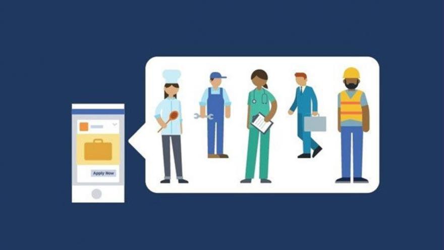 Facebook lanza un servicio para encontrar empleo desde la red social