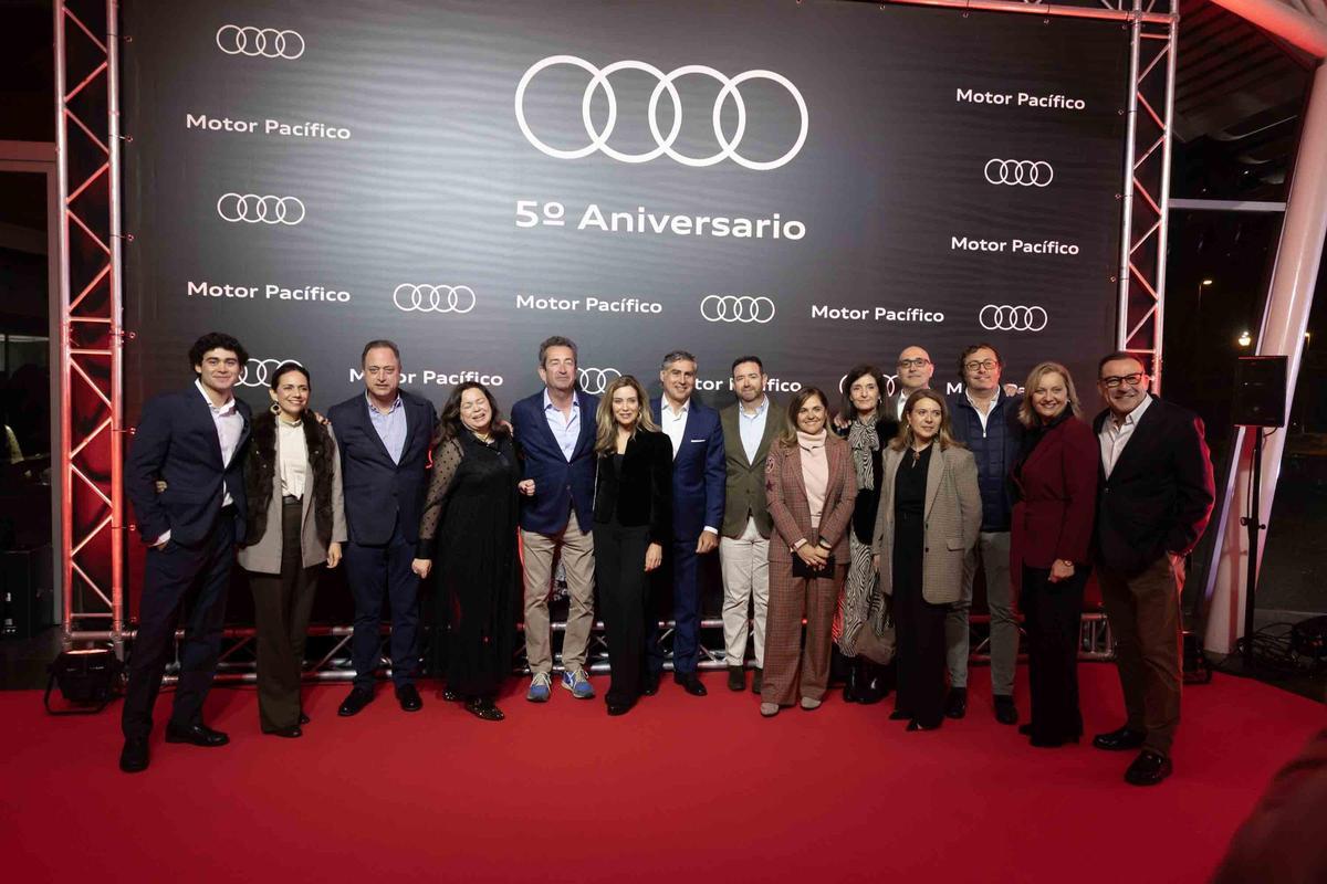Audi Motor Pacífico celebra su quinto aniversario