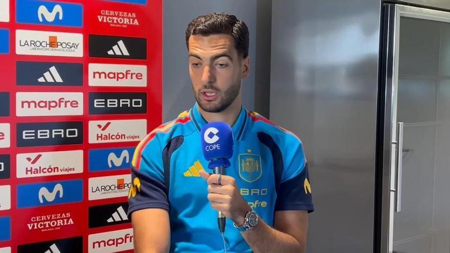 Merino: "Si pones malas caras por ser suplente, esta no es tu selección"