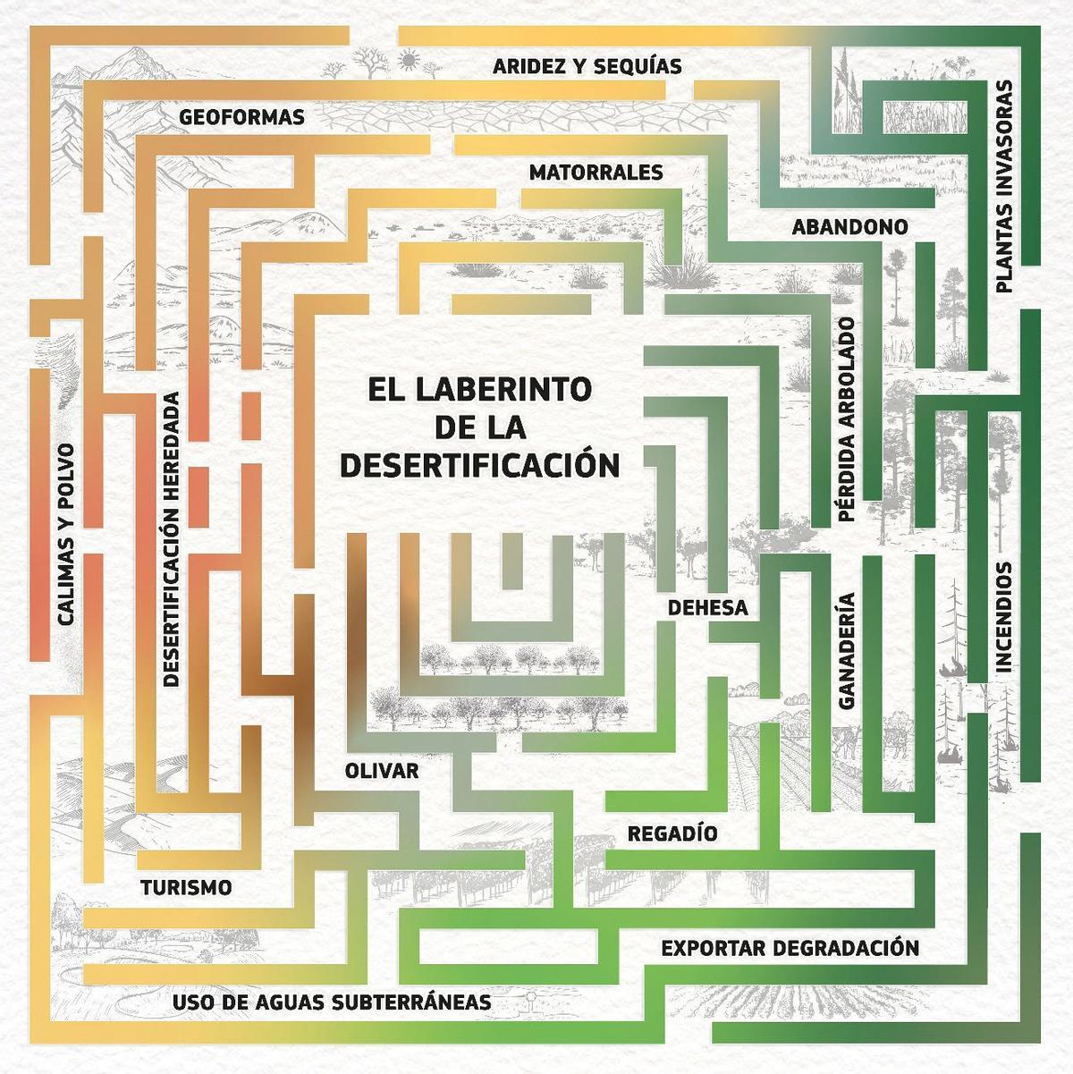 El laberinto de la desertificación